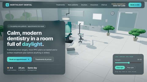 3D scene — Dental clinic