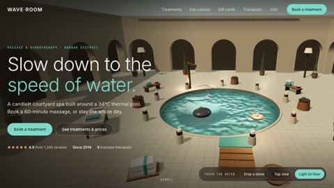 3D scene — Spa