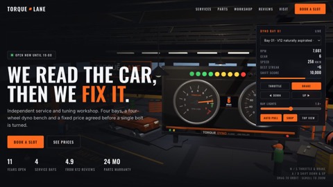TORQUE LANE — Auto service