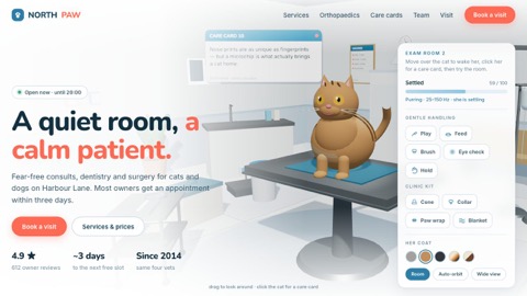 NORTHPAW — Veterinary clinic